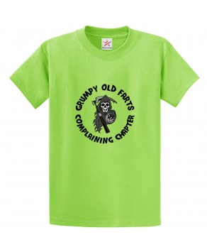 Grumpy Old Farts Complaining Chapter Funny Classic Unisex Kids and Adults T-Shirt